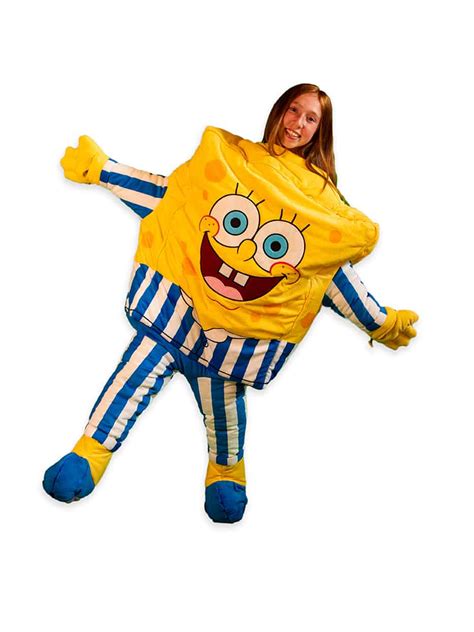 Plush SpongeBob Sleep Sack in Size Medium- SnooZzoo