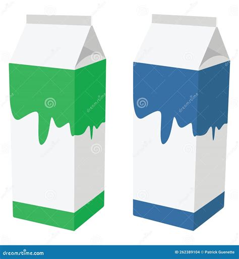 Milk In Cartons Icon Stock Vector Illustration Of Design 262389104