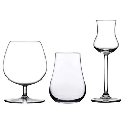 Nude Glass Cheers Modern Classic Clear Crystal Digestif Glass Set Of