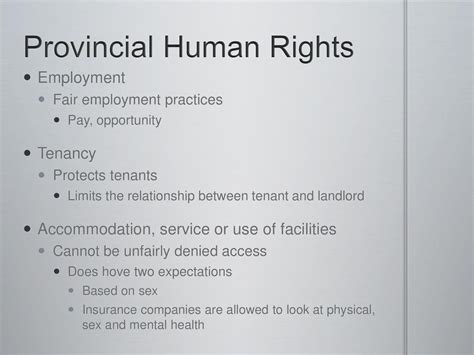 Human Rights In Canada Ppt Download