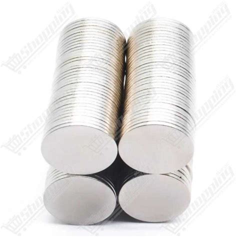 1 Pièce aimant puissant neodymium rond 20mm x 1 7mm Outillages