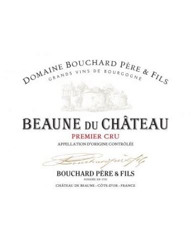 Vin Beaune du Château Blanc 1er Cru 2015 Magnum Bouchard Père Fils