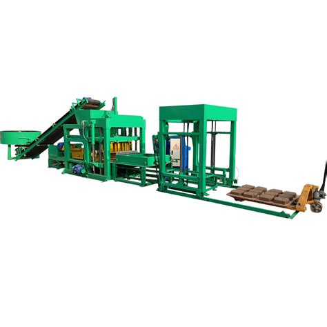 Hydraulic Bricks Making Machine Qtj Automatic Block Brick Making