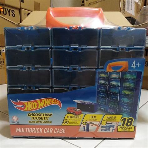 Hot Wheels Multibrick Car Case 18 Modules Shopee Malaysia