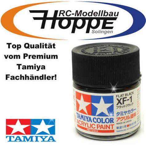 Tamiya 23 Ml Xf 1 Acryl Farbe Schwarz Matt 300081301