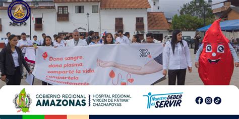 En El D A Mundial Del Donante Voluntario Chachapoyas Dona Sangre Y