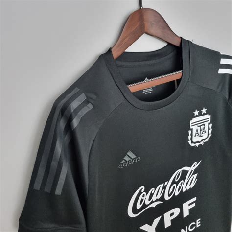 Camisa Argentina Preta Treino 2022 23 Masculina Malta Esportes