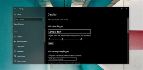Cómo Cambiar El Tamaño Del Texto En Windows 10