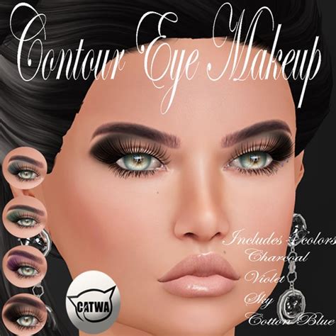 Second Life Marketplace Catwa Contour Eye Makeup Set