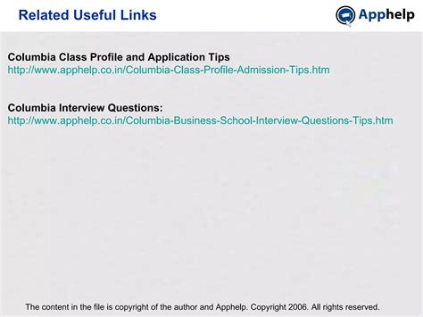 Columbia essay questions | PPT