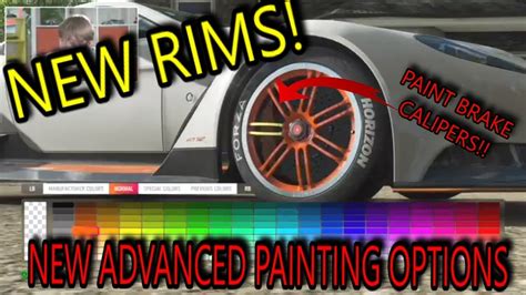 Forza Horizon 4 New Rims Advanced Painting Options An In Depth