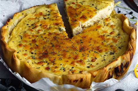 Tarte aux oignons et à la béchamel CuisineThermomix Recettes