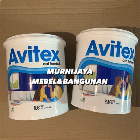 Jual CAT TEMBOK AVITEX 1KG INTERIOR DARI AVIAN CAT DINDING PLAFON