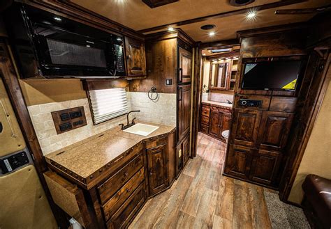 Inside Of Horse Trailers Living Quarters