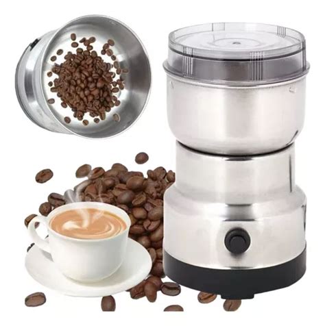 Moedor Triturador De Café Grãos Elétrico Inox Super Promoção MercadoLivre