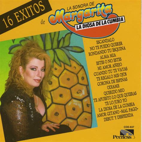 ‎16 Éxitos De La Sonora De Margarita De Margarita La Diosa De La Cumbia