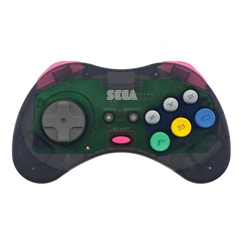 Sega Saturn Bluetooth Wireless Controller Pad Gamepad For Pc Mac