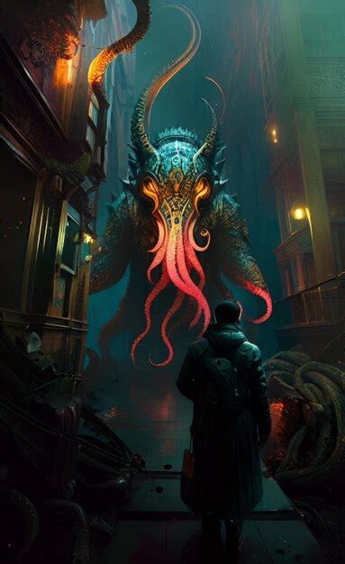 Premium Photo | Cthulhu art