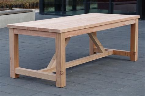 Tuintafel Bonde X Cm Douglas Lariks Houten Tafel Bol