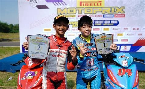 Raih Podium Di Motoprix 2024 Region B Pebalap Muda Ziven Rosul Bakal