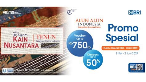 Pengguna BRI Dapatkan Diskon up to 50% dan Voucher Hingga Rp750 Ribu di ...