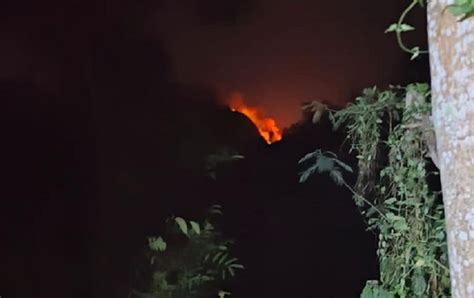 Lereng Gunung Argopuro Jember Terbakar Lokasi Pemadaman Sulit Dijangkau