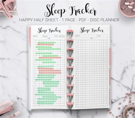 Sleep Tracker Health Tracker Sleep Planner Sleep Log Bullet - Etsy Canada