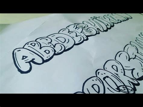 How To Draw 3d Graffiti Letters A Z - Infoupdate.org