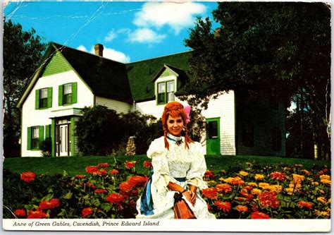 Vintage Continental Size Postcard Anne Of Green Gables Cavendish P E I