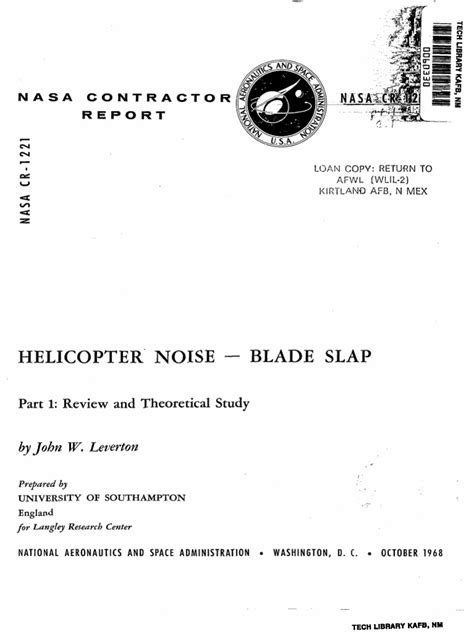 Pdf Helicopter Noise Blade Slap Dokumen Tips