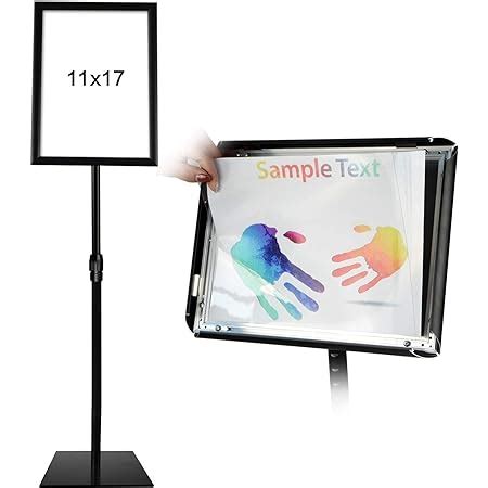 Amazon Displaysworker Adjustable Heavy Duty Pedestal Sign Holder