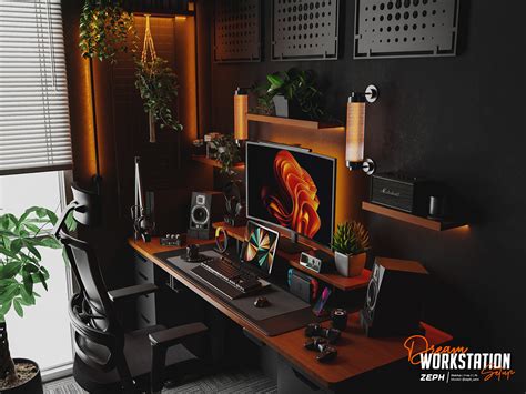 Desk Setup on Behance