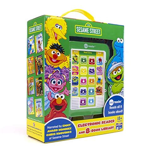 Sesame Street Lector Electr Nico Me Reader Y Biblioteca De