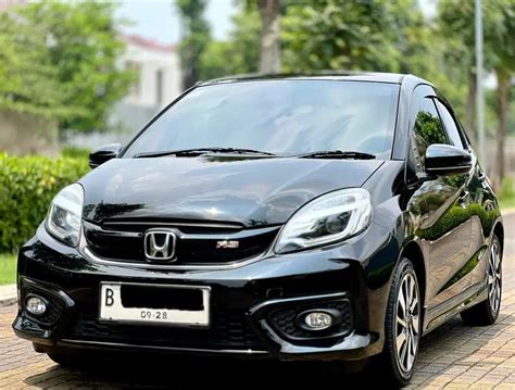 Pjk Pjg Low KM 59rb Record Honda Brio 1 2 RS AT Matic 2018 Upgrde Jok