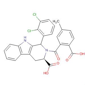 H Pyrido B Indole Carboxylic Acid Carboxy Methylbenzoyl