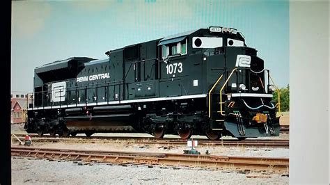 Penn The Norfolk Southern Sd70ace Penn Central Heritage Unit 1073 Youtube