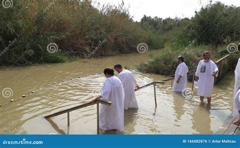 Jordan River Israel November 2019 Yardenit Baptismal Site