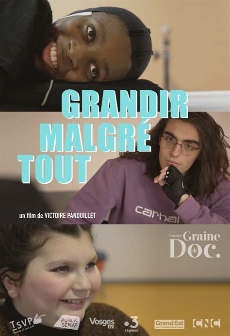 Nouvelle diffusion sur France 3 pour le documentaire Grandir malgré