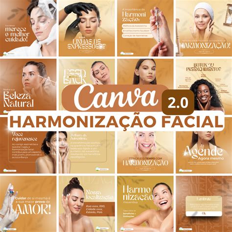 Canva Harmoniza O Facial Artes Para As Suas Redes Sociais