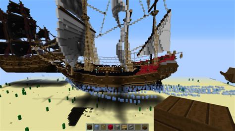 Pirate ship (Destroyer). Full interior Minecraft Map