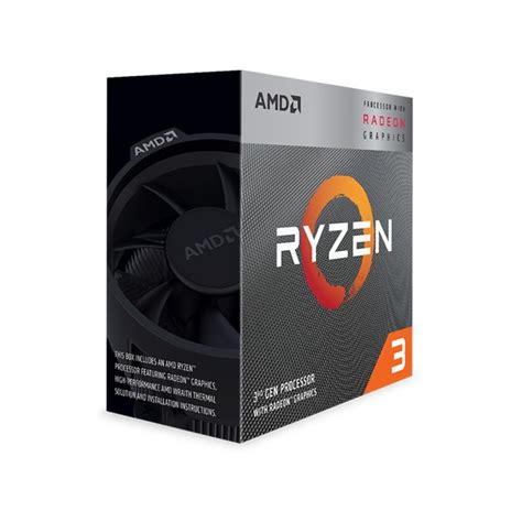 Amd Ryzen G Core Socket Am Ghz Cpu Processor Wraith