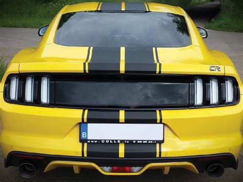 Full Stripe Kit Sticker Decal Graphic Compatible With Ford Mustang Gt