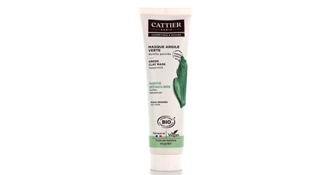 Masque L Argile Verte Bio Cattier