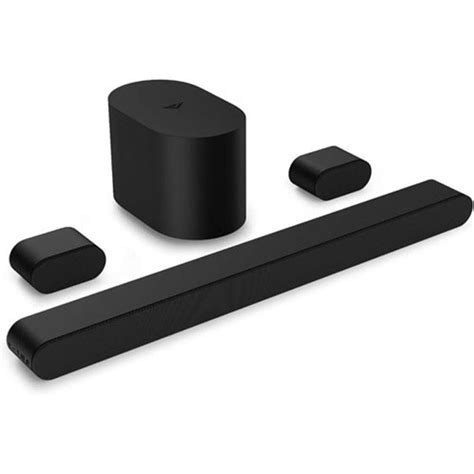 Soundbar 5.1 Dolby Atmos - Soundbar Vizio 5.1 Dolby Atmos Sem Fio Subwoofer Preto