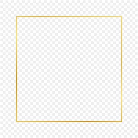 Gold Frame Border Square