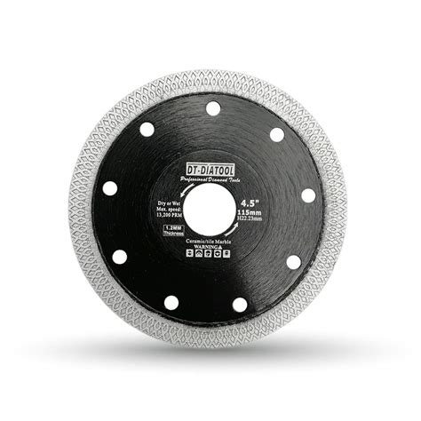 DT DIATOOL Diamond Saw Blade 4 5 Inch 115mm Cutting Disc With X Mesh