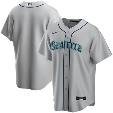 Seattle Mariners Nike Road 2020 Team Jersey – Gray – Www.nyjerseys.store