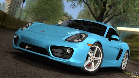 Porsche Cayman S 2014 Pour GTA San Andreas