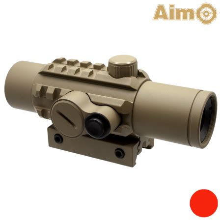 Aim O Viseur Point Rouge Delta Dark Earth Pour Airsoft Safe Zone