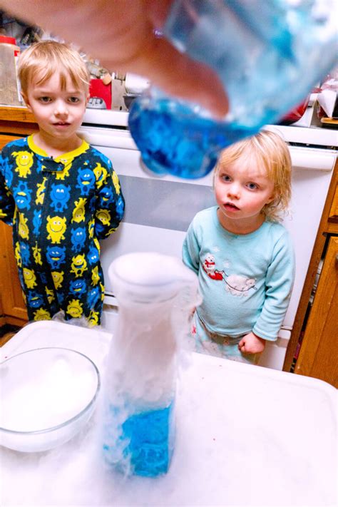 Dry Ice Experiments Dry Ice Bubble Experiment Eating Richly